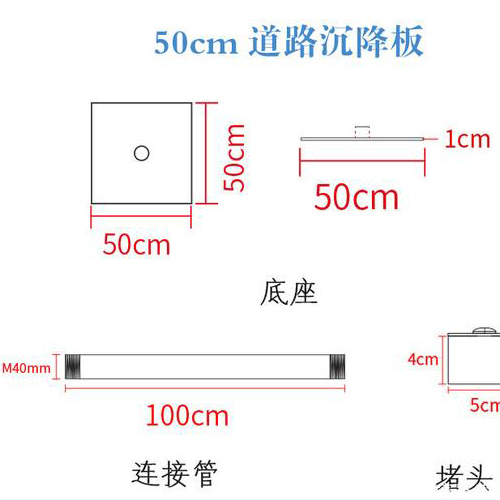 淮南沉降板规格型号如何选择？